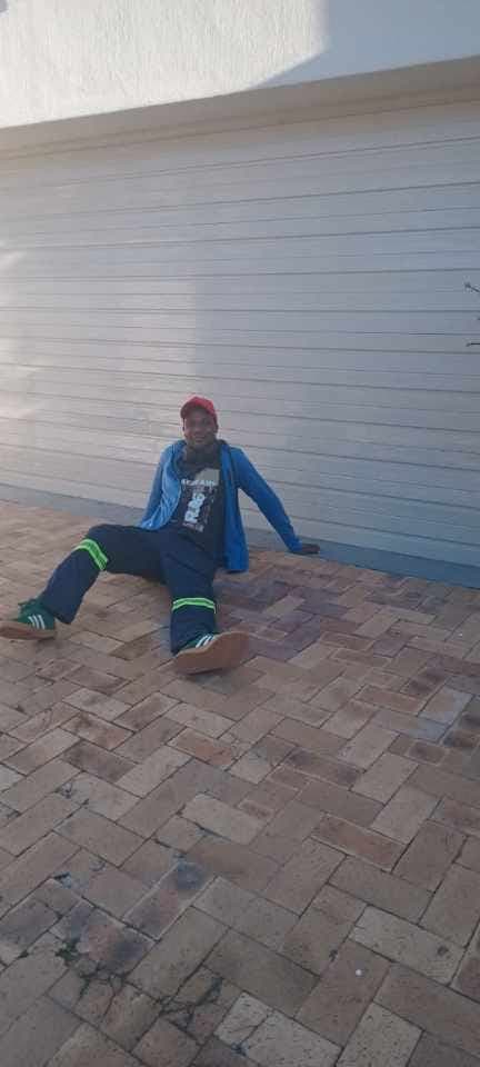 Finished herringbone brick paving on a residential driveway